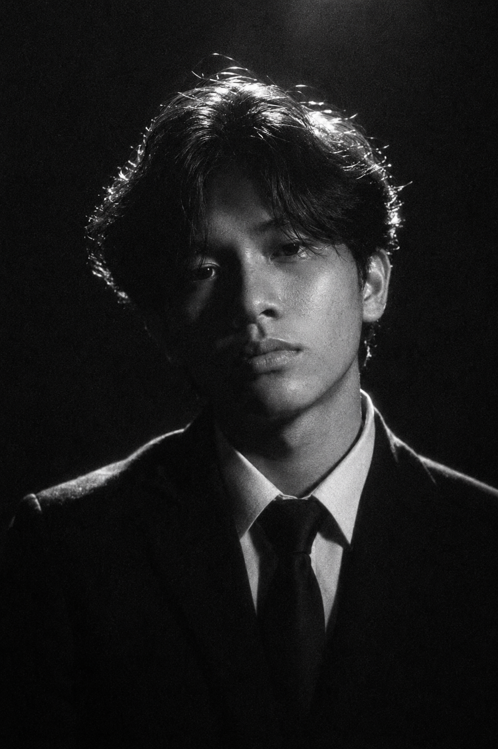 Portrait of Deni Anugrah Hasibuan in dark mode